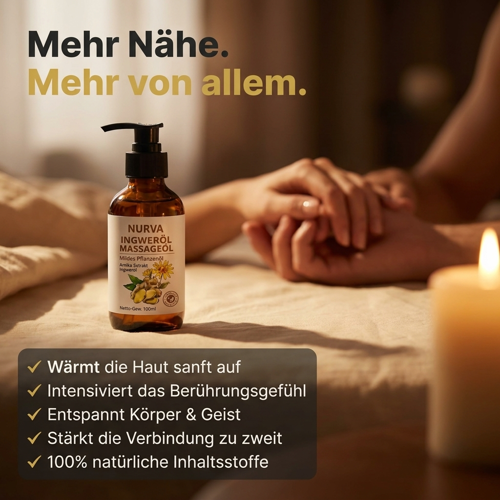 NURVA Berührungsöl — Wieder nah